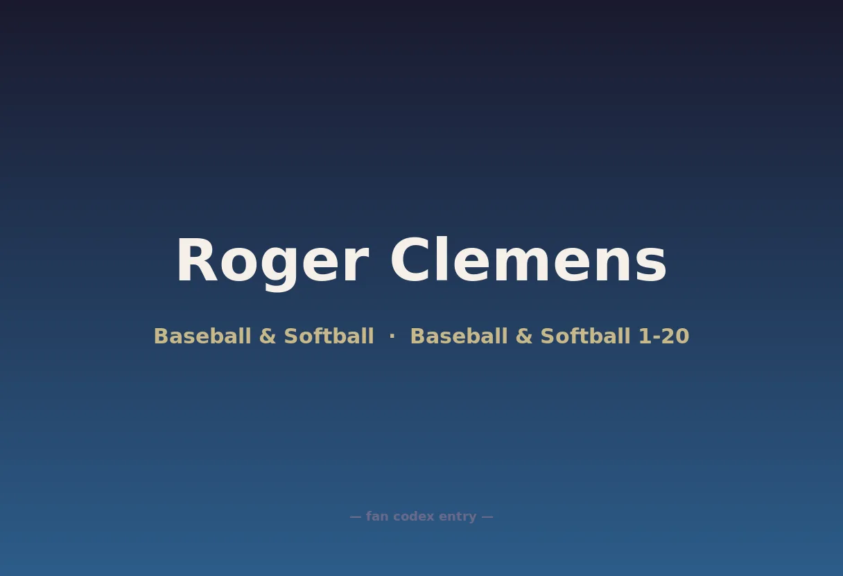 Roger Clemens